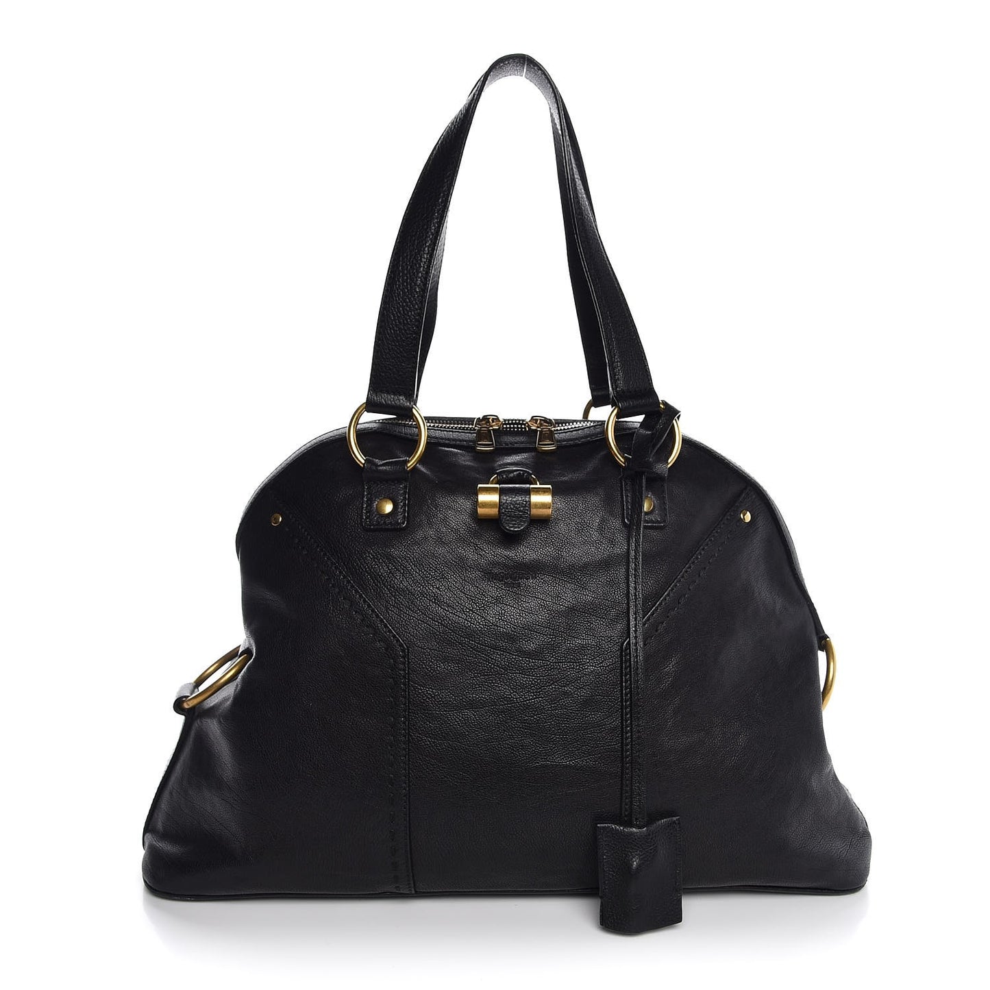 Calfskin Large Muse Black