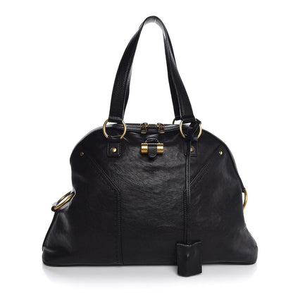 Saint Laurent Calfskin Large Muse Black 1 of 7