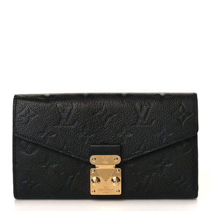 Louis Vuitton Empreinte Metis Wallet Black 1 of 6