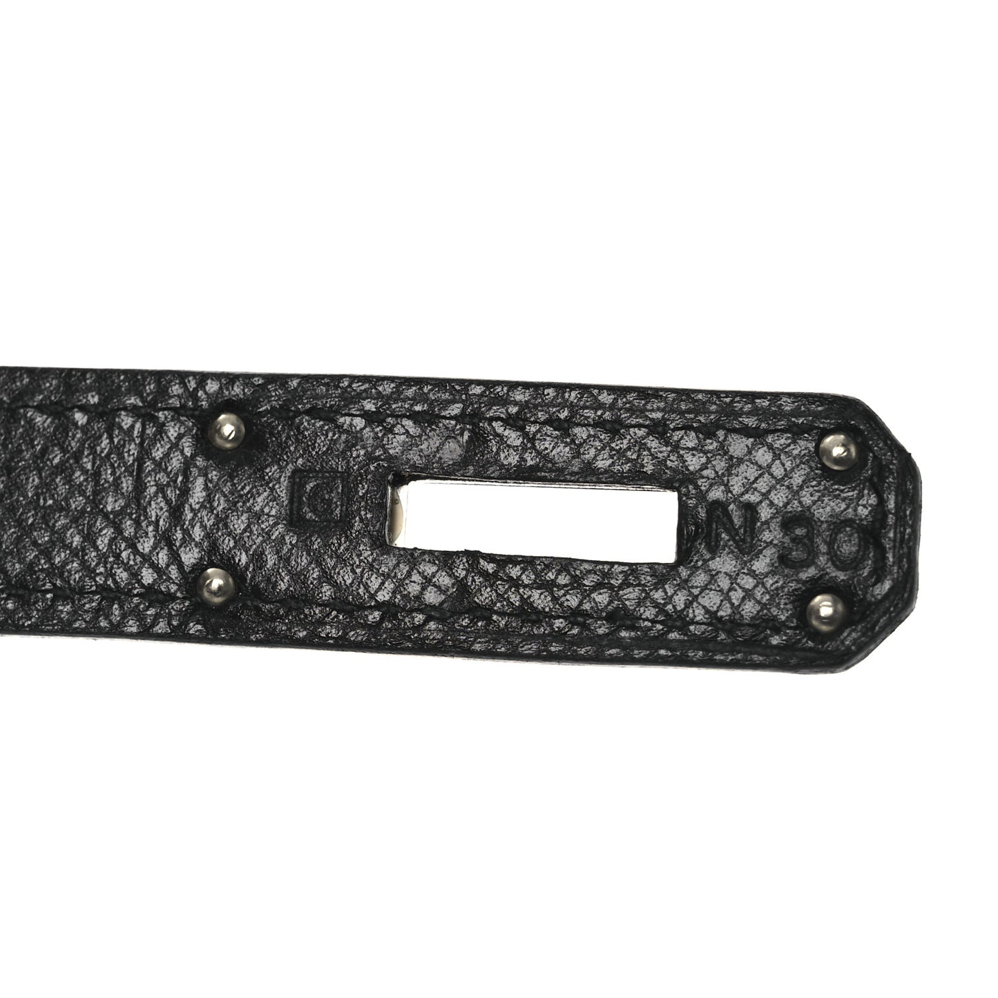 Veau Grain Lisse Kelly Sellier 28 Black
