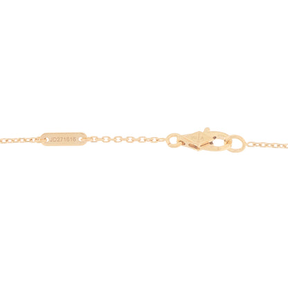 Van Cleef & Arpels 18K Rose Gold Carnelian Sweet Alhambra Pendant Necklace 6 of 7