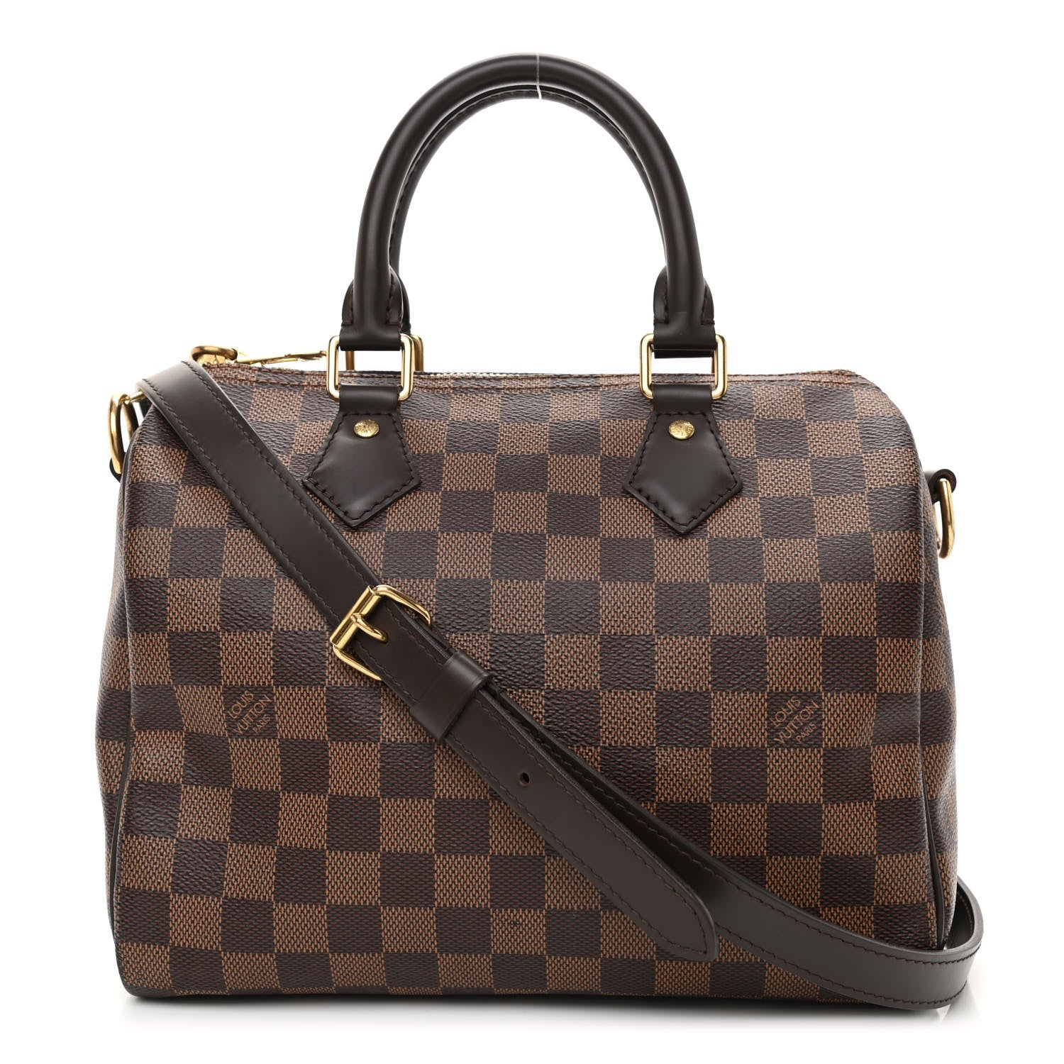 product image of LOUIS VUITTON Damier Ebene Speedy Bandouliere 25 FASHIONPHILE