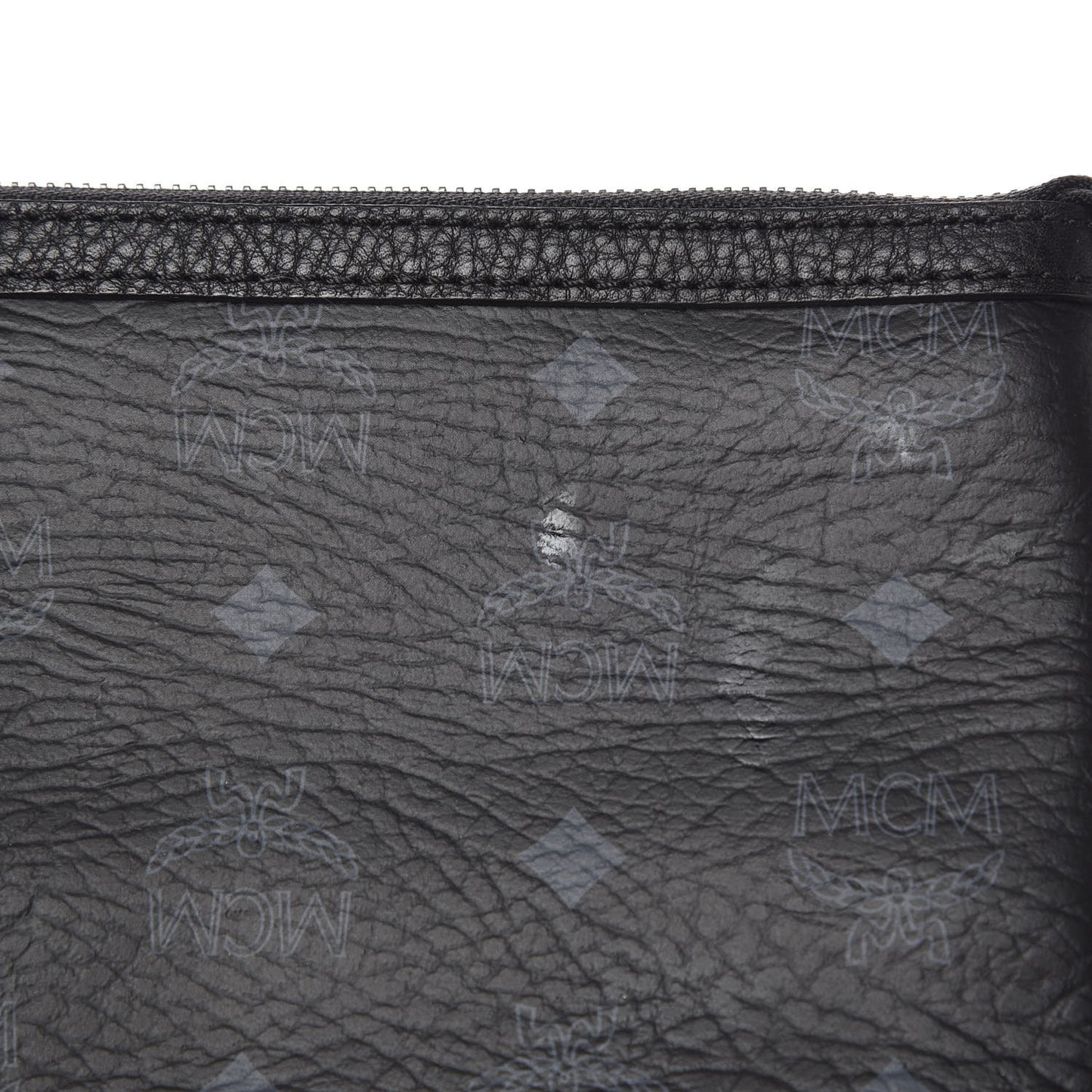 Visetos Medium Crossbody Pouch Black