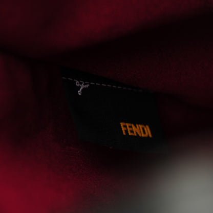 Fendi Vitello Elite Medium 2Jours Tote Black Bordeaux 9 of 10