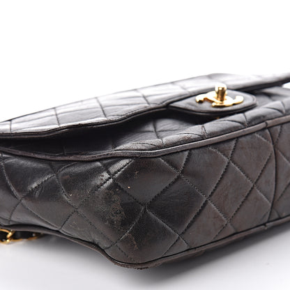 Chanel Lambskin Quilted Camera Case Black 12 of 15