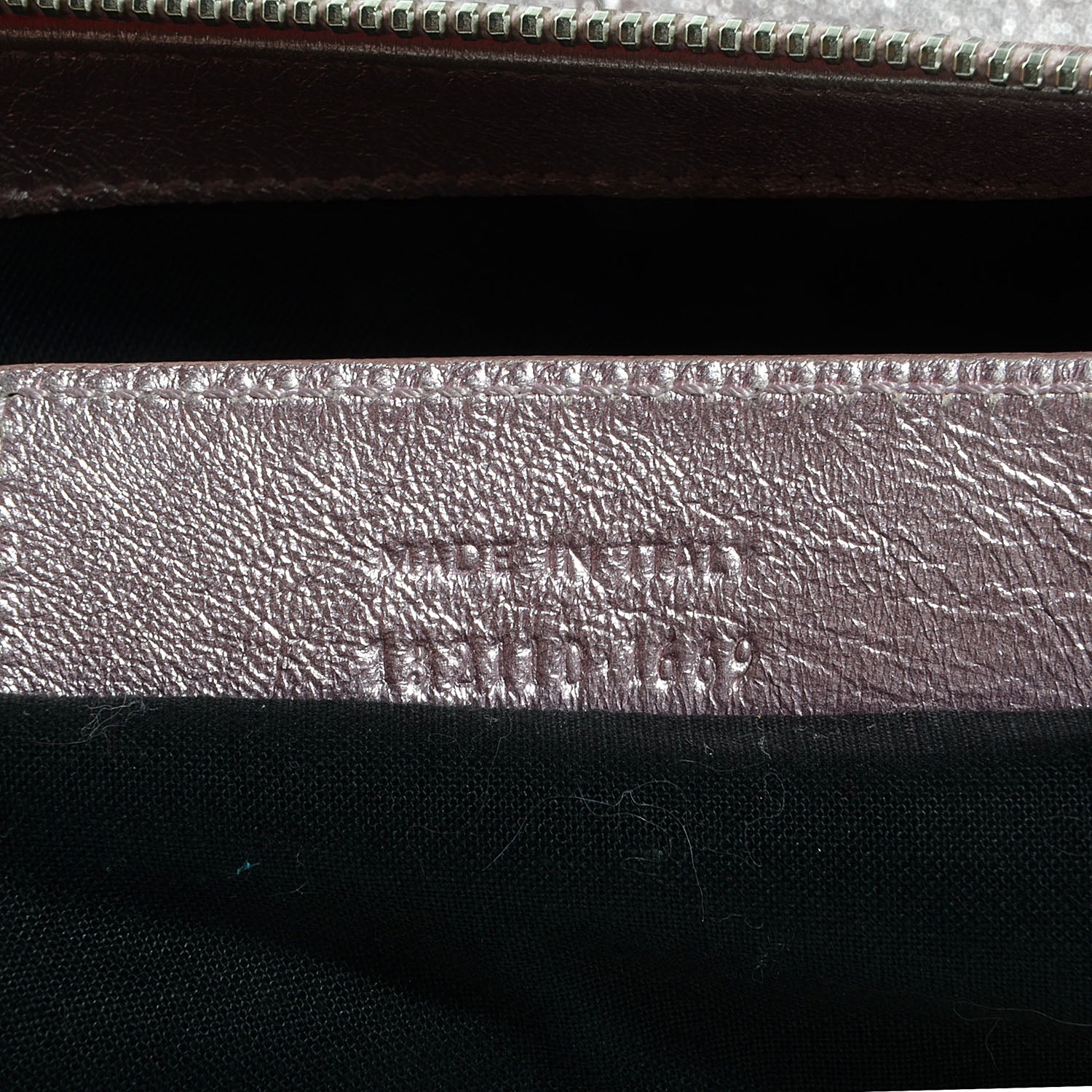 Balenciaga Metallic Agneau Classic Silver Hardware Work Sparkle Pale Rose 9 of 11