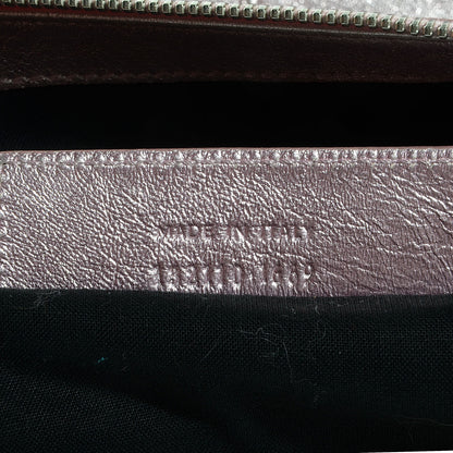 Balenciaga Metallic Agneau Classic Silver Hardware Work Sparkle Pale Rose 9 of 11