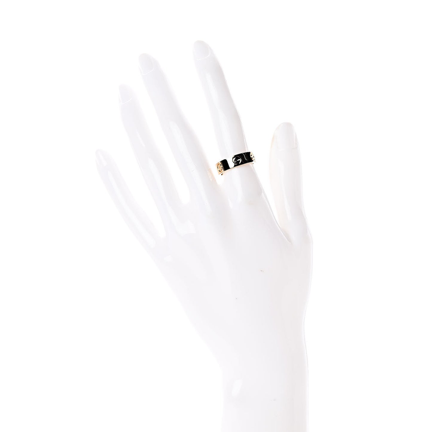 18K Yellow Gold 5.5mm LOVE Ring 52 6