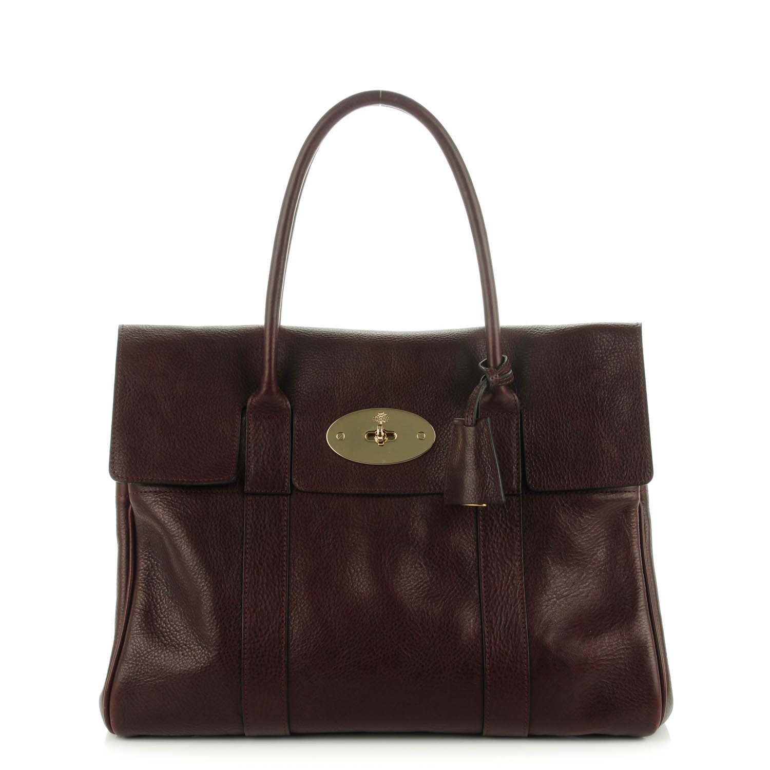 Mulberry Natural Leather Bayswater Oxblood 1 of 8