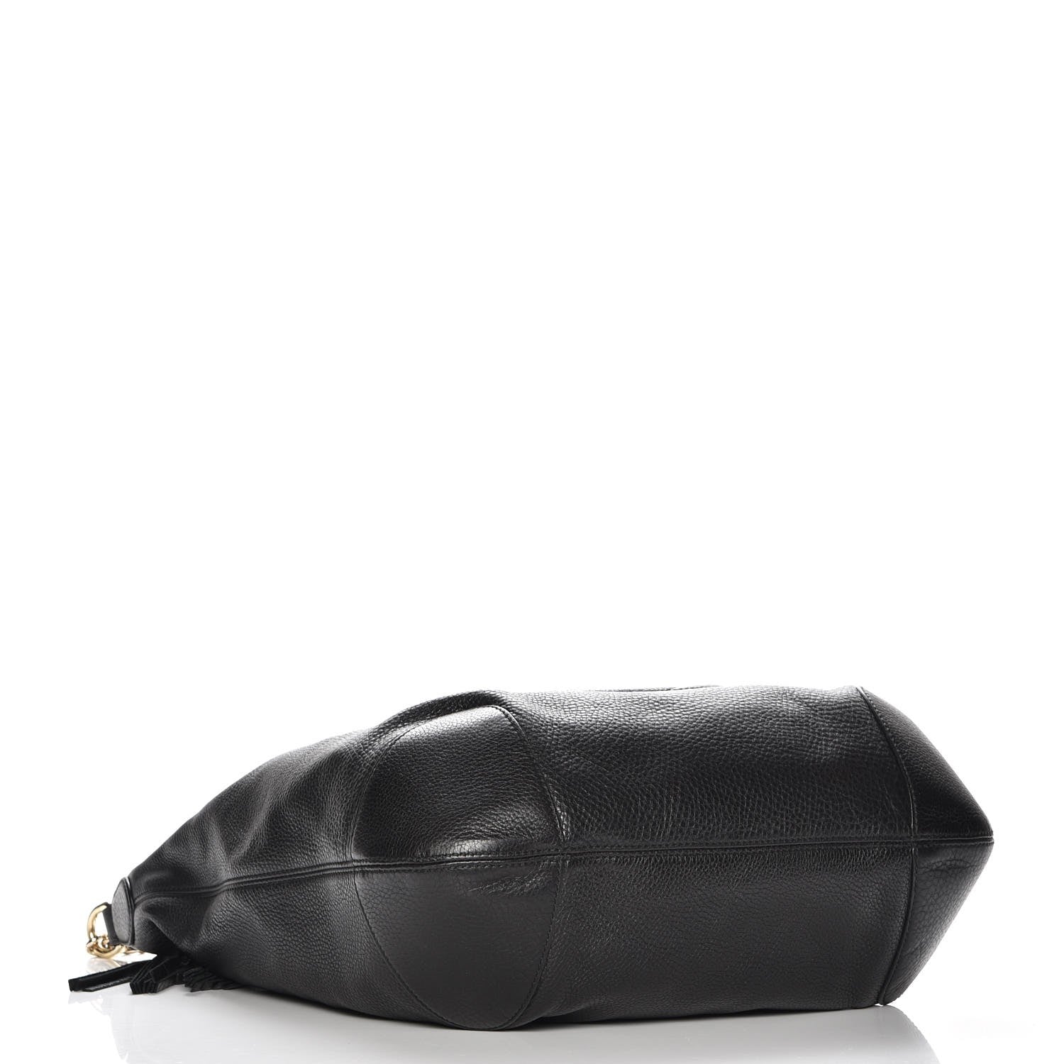 Gucci Pebbled Calfskin Medium Soho Chain Hobo Black 4 of 7