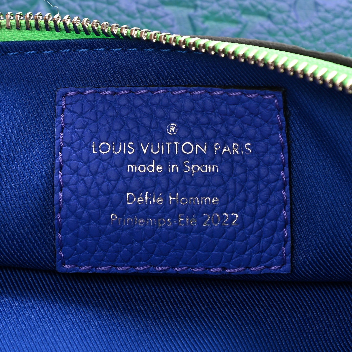 Taurillon Illusion Trio Pouch Bleu Rose