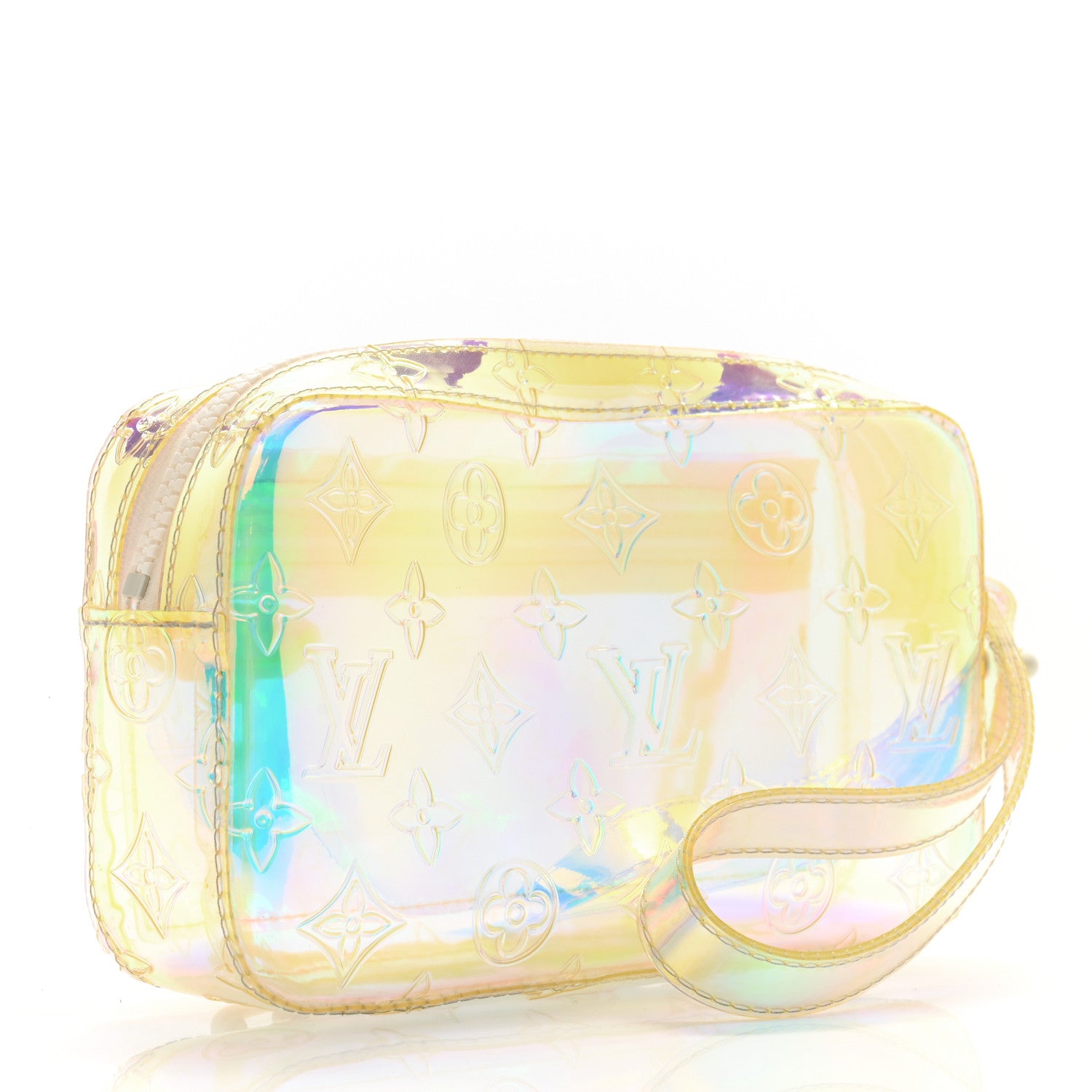 Louis Vuitton PVC Monogram Pochette Volga Iridescent Prism 1558391