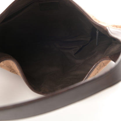 Gucci Monogram Small Jackie O Hobo Brown 6 of 16