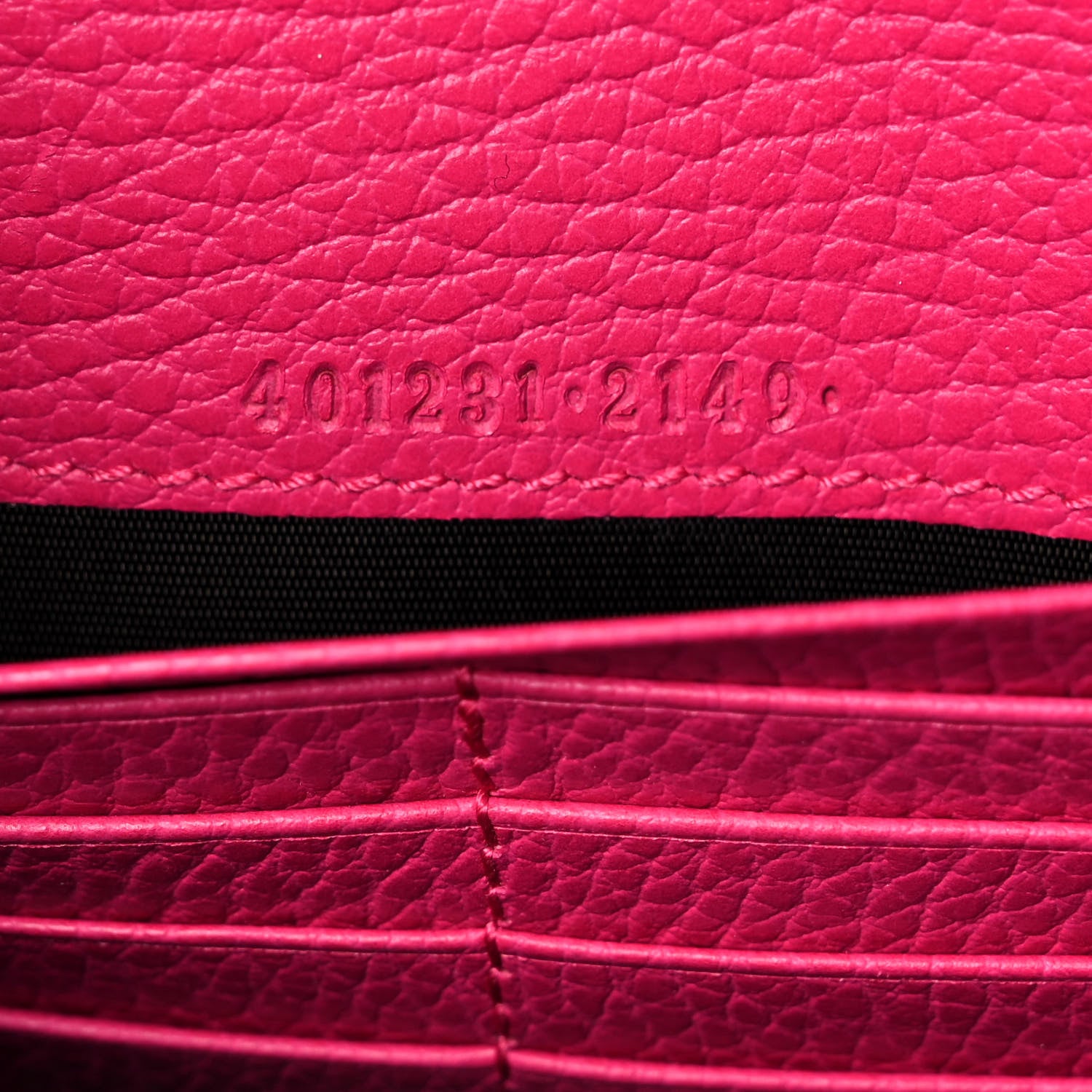 Gucci Dollar Calfskin Crystal Mini Dionysus Chain Wallet Box Pink 9 of 12