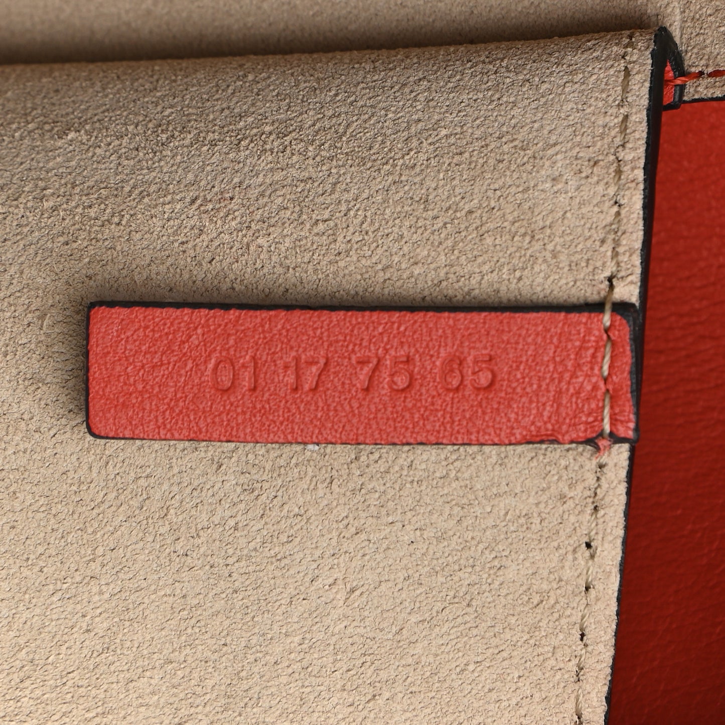 Suede Calfskin Mini Faye Shoulder Bag Earthy Red