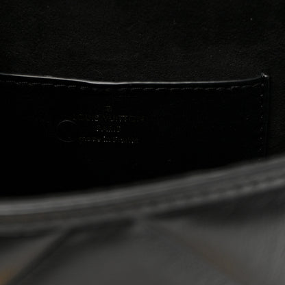 Louis Vuitton Lambskin Quilted Twist MM Black 7 of 10