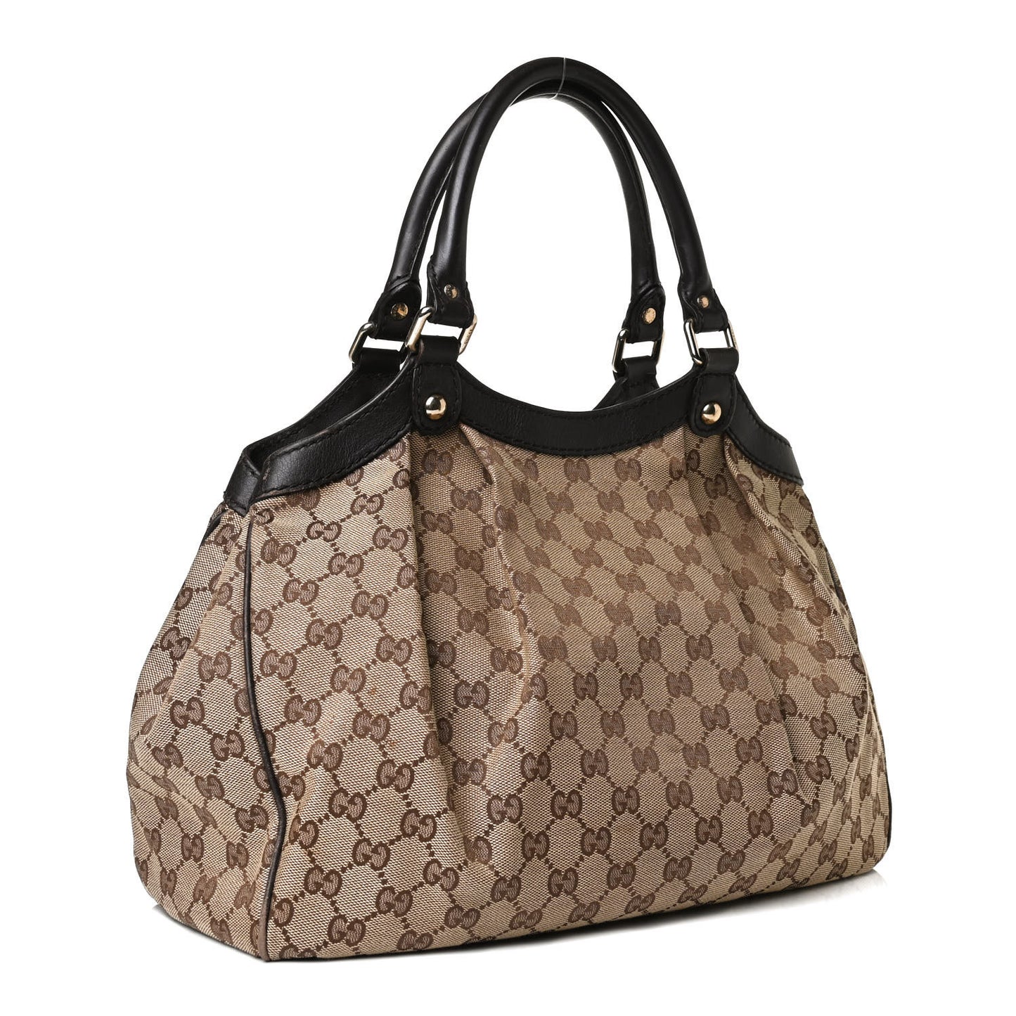 Monogram Medium Sukey Tote Dark Brown