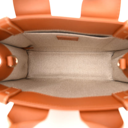 Chloe Calfskin Small Woody Tote Caramel 5 of 12