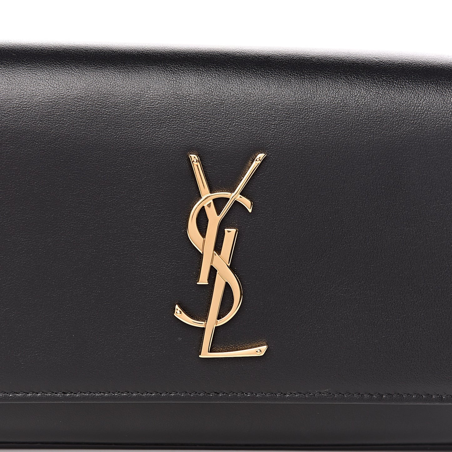 Smooth Calfskin Monogram Kate Belt Bag Black