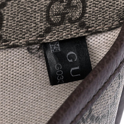 Gucci GG Supreme Monogram Neo Vintage Web Belt Bag Brown 8 of 12