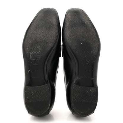 Louis Vuitton Calfskin Upper Case Flat Loafer 38 Black 6 of 9