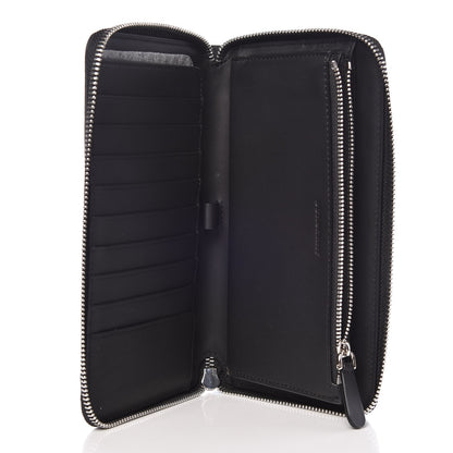 Burberry London Check Large Zip Around Wallet Charcoal 5 of 8