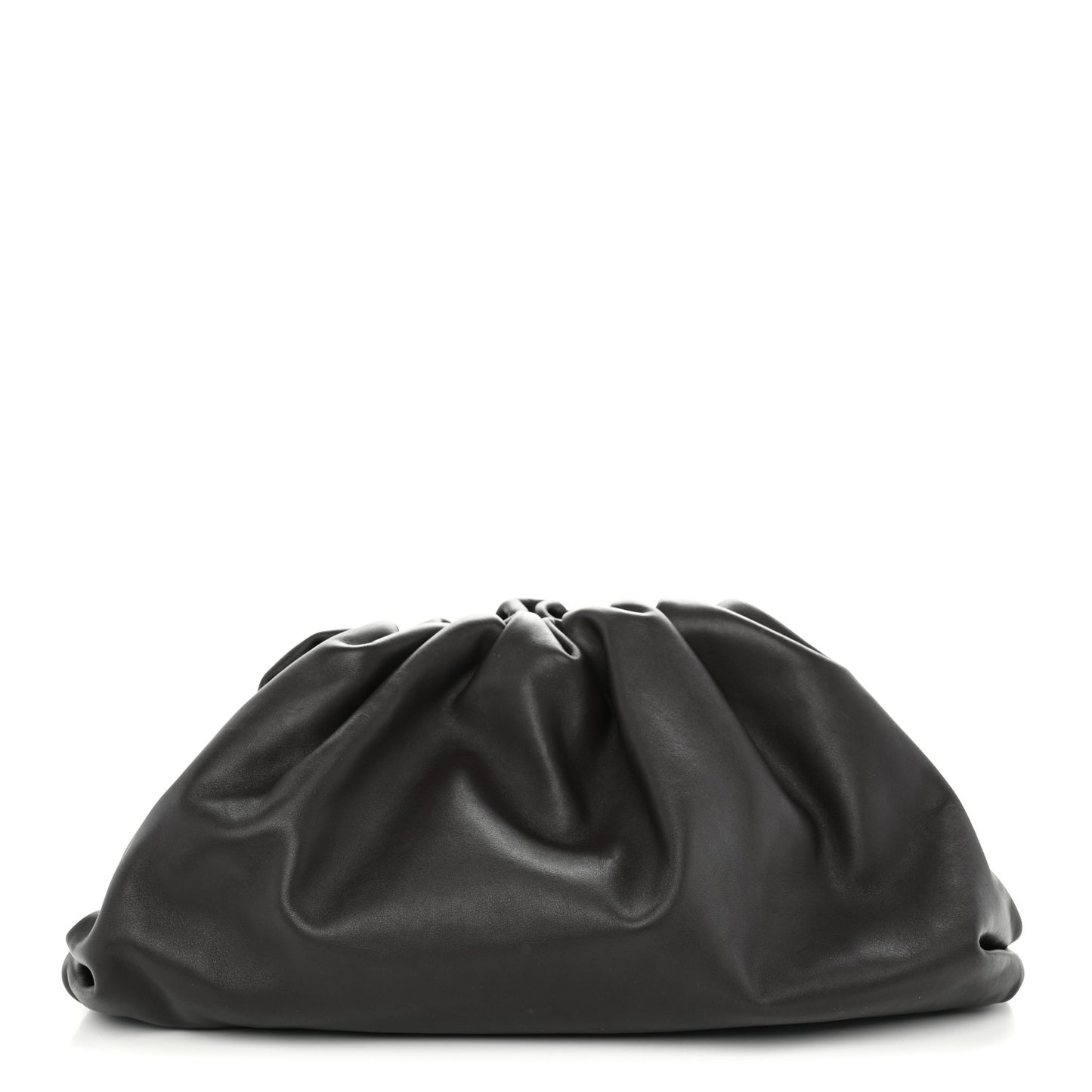 Smooth Butter Calf The Pouch Oversized Clutch Fondant