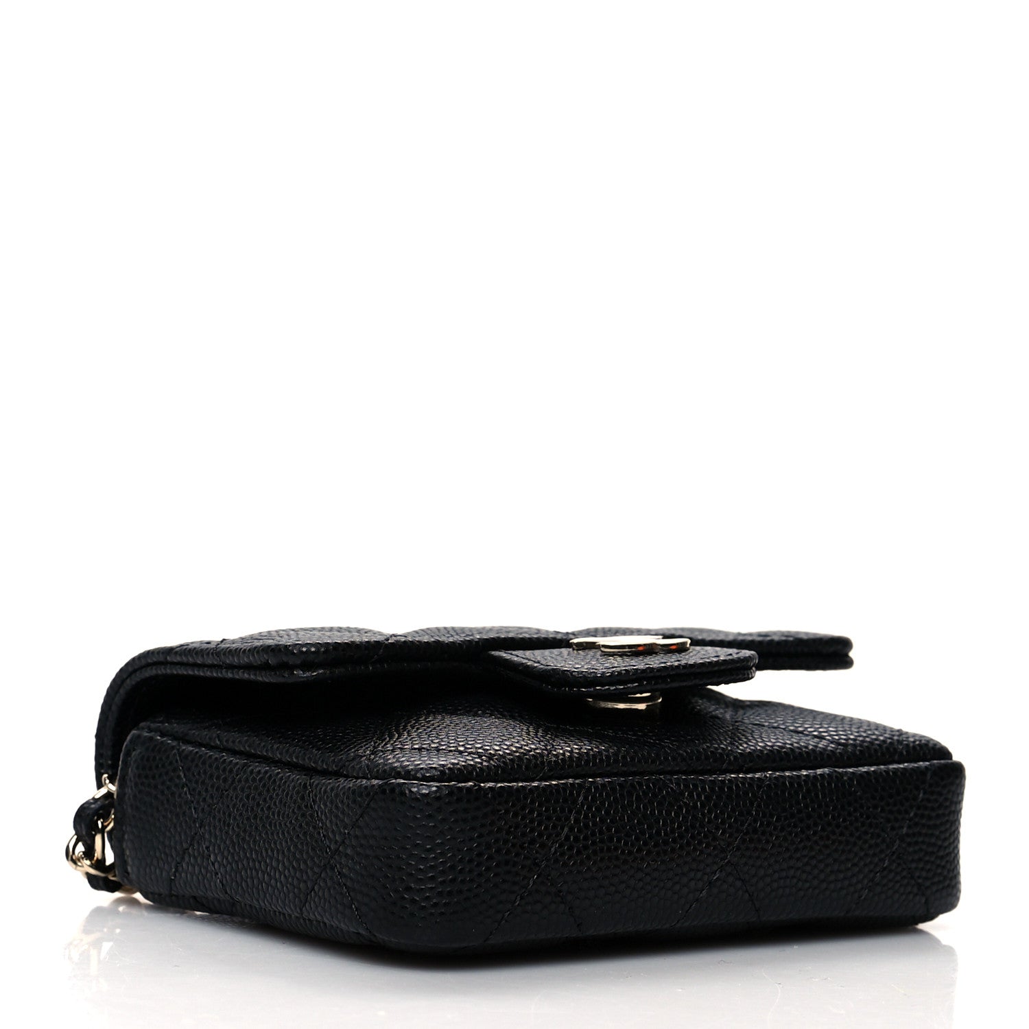 Chanel Caviar Quilted Mini Chain Belt Bag Black 3 of 10