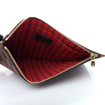 Louis Vuitton Damier Ebene Neverfull MM GM Pochette 4 of 6