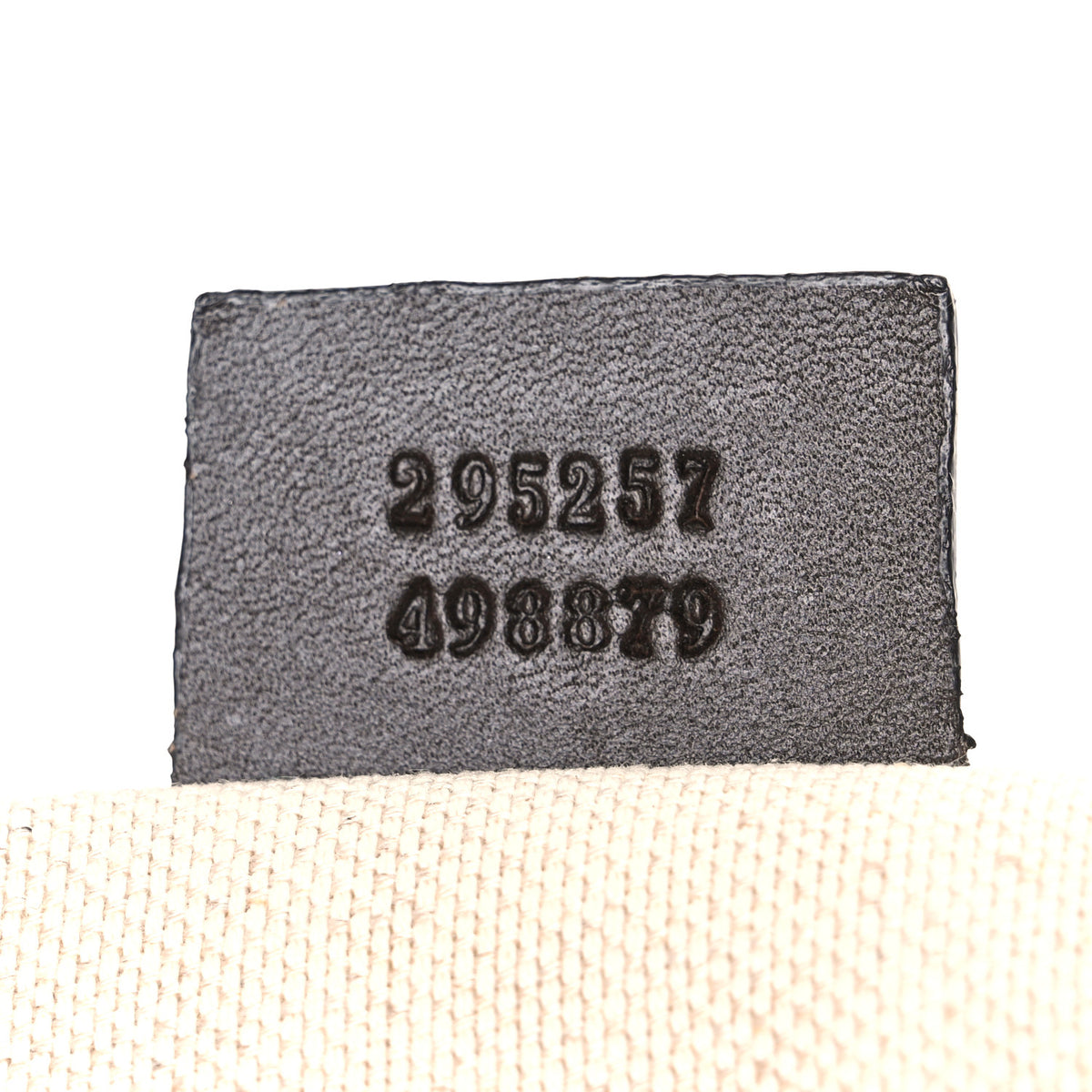 GG Supreme Monogram Selleria Calfskin Small Flat Side Zip Messenger Bag Beige Ebony Cocoa Dark Chocolate