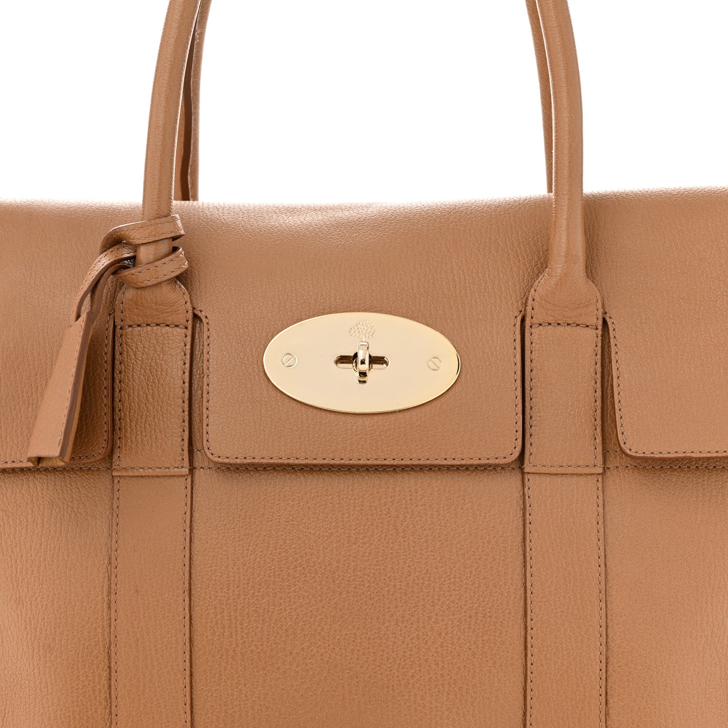 Mulberry Classic Grain Calfskin Bayswater Deer Brown 7 of 13