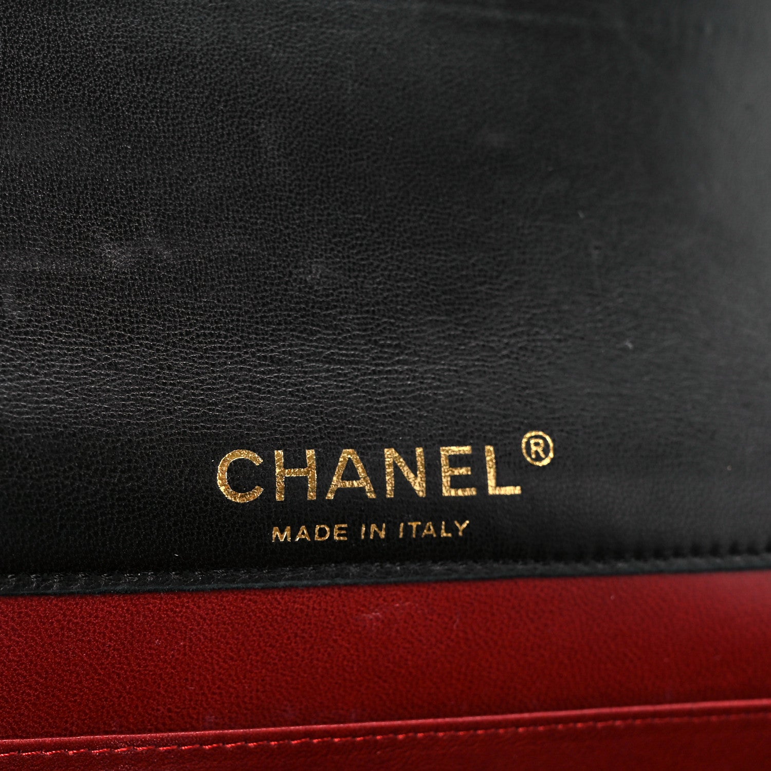 Chanel Lambskin Gold Chain Knot Clutch Black 6 of 11