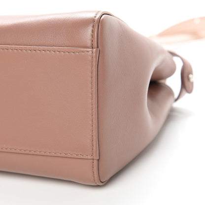 Fendi Nappa Colorblock Mini Peekaboo Iconic Satchel English Rose Plaster Oxigen 13 of 15