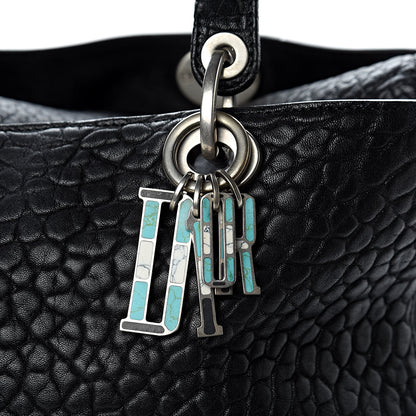 Christian Dior Canyon Grained Lambskin Large Lady Dior Black 7 of 15