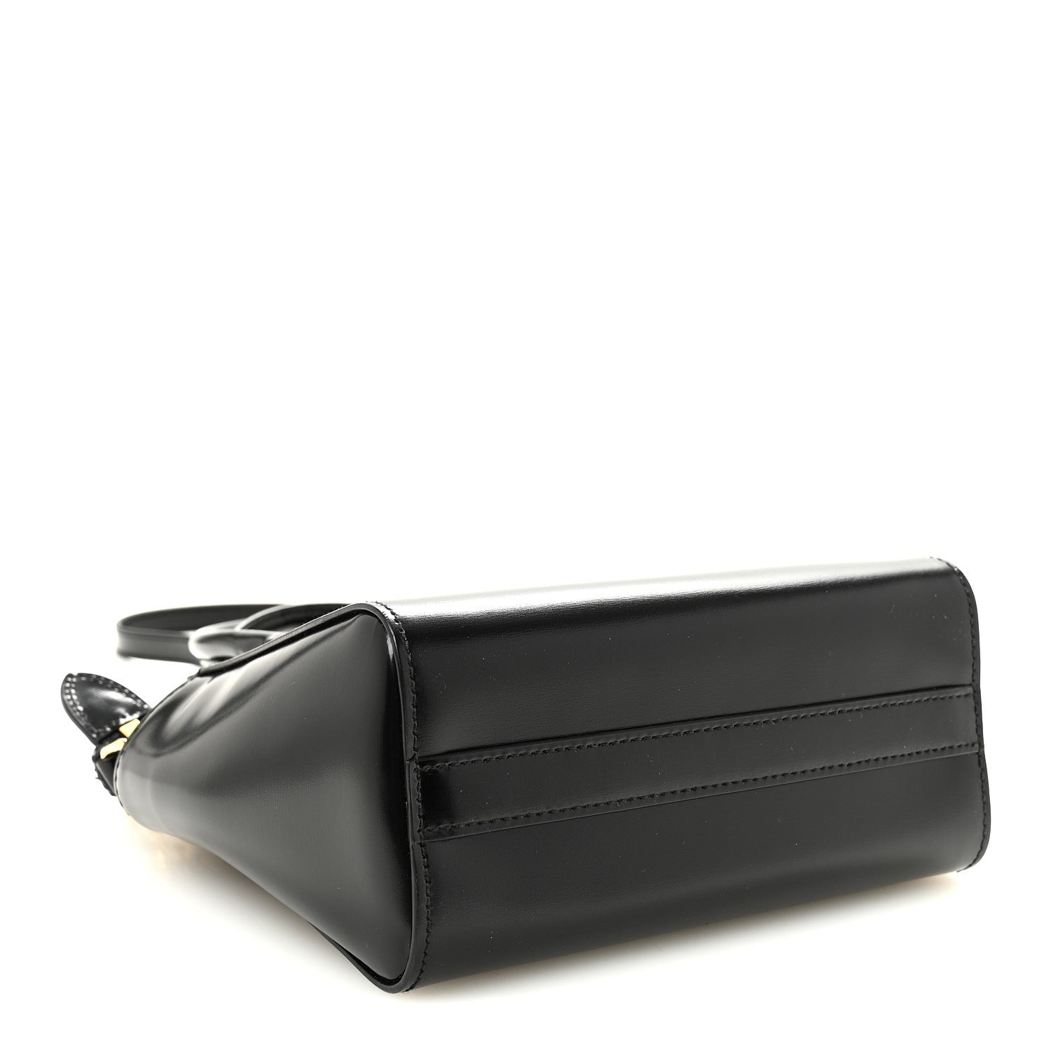 Prada Spazzolato Mini Zippered Tote Black 4 of 9