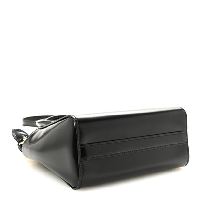 Prada Spazzolato Mini Zippered Tote Black 4 of 9