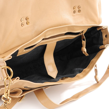 Proenza Schouler Lambskin PS1 Large Satchel Sahara 9 of 13