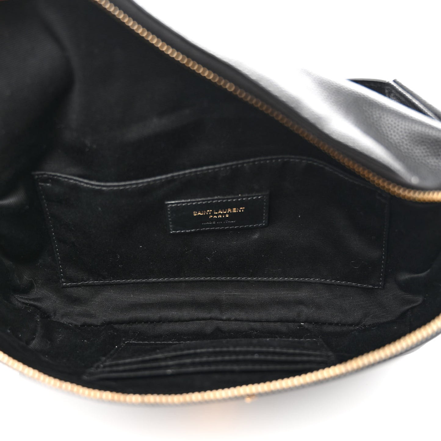 Grain De Poudre Monogram Belt Bag Black