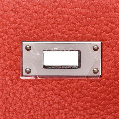 Hermes Taurillon Clemence Kelly Retourne 28 Rouge Pivoine 21 of 33