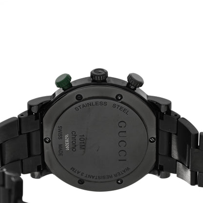 Gucci PVD Stainless Steel 44mm 101M G-Chrono Quartz Watch Black 4 of 4