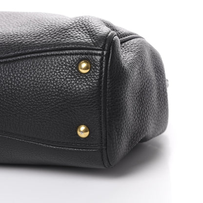 Miu Miu Vitello Daino Tote Black 11 of 16