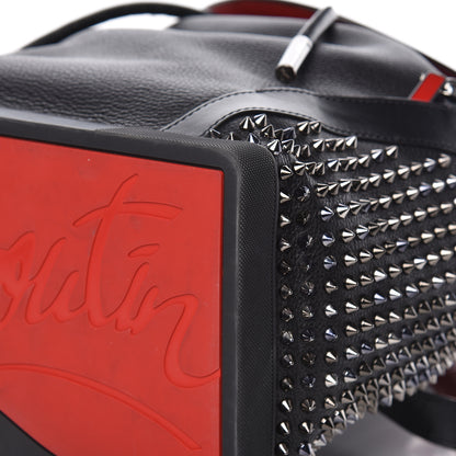 Christian Louboutin Calfskin Spiked Explorafunk Backpack Black 8 of 16