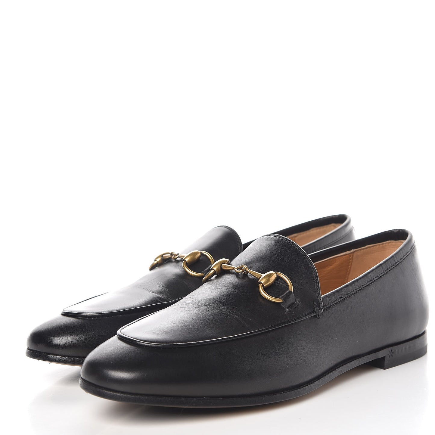 Calfskin Womens Jordaan Loafers 35.5 Black