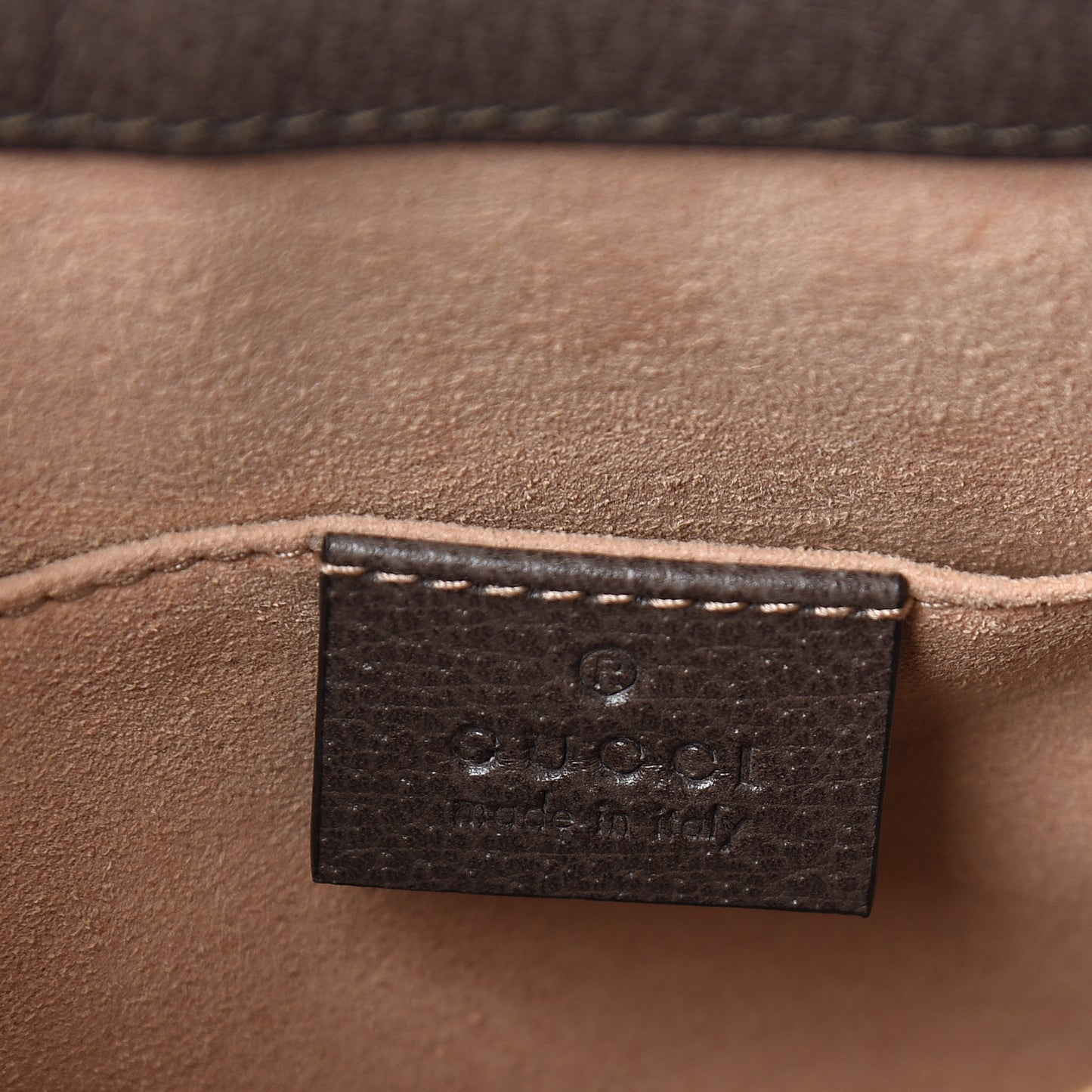 GG Supreme Monogram Small Ophidia Tote Bag Brown