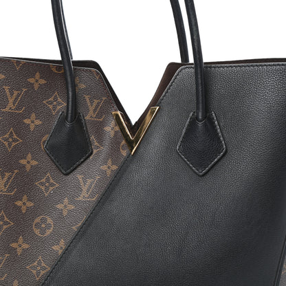 Louis Vuitton Calfskin Monogram Kimono Tote Black 12 of 12