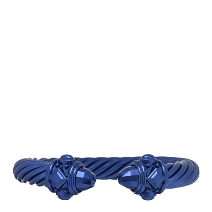 David Yurman Aluminum 10mm Renaissance Cable Bracelet Indigo 1 of 3