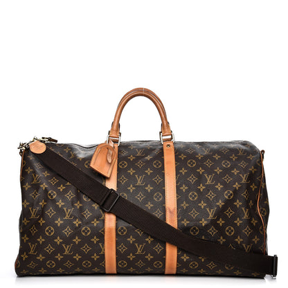 Louis Vuitton Monogram Keepall Bandouliere 55 1 of 23
