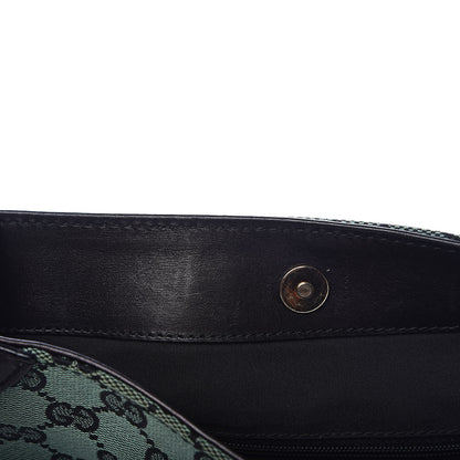 Gucci Monogram Signature Hobo Shoulder Bag Green 16 of 16