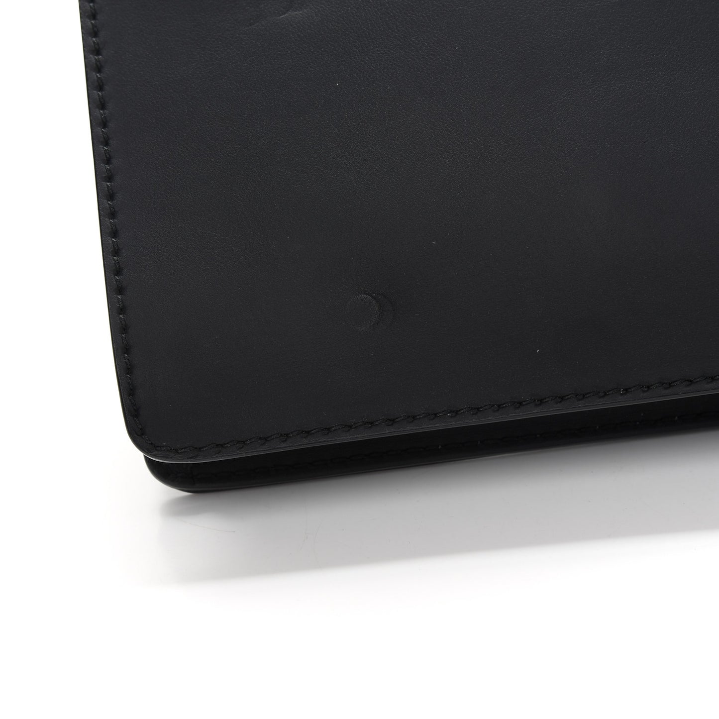 Ultra Matte Calfskin J'Adior Chain Flap Bag Black
