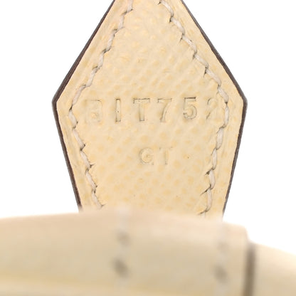 Hermes Epsom 1923 Sangle Bolide 25 Nata Bleu Indigo Lime 7 of 12